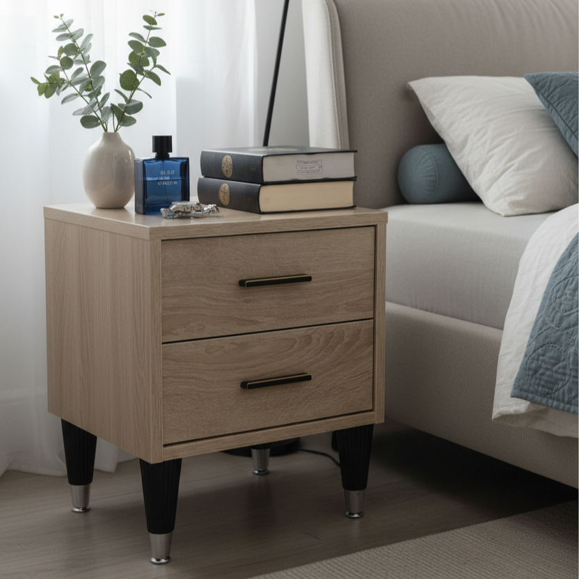 طاولة نوم بدرجين